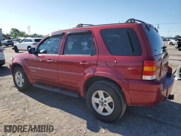 2006 Ford Escape Hybrid with VIN 1FMCU95H06KC87630, listed as a Copart auction lot 54201185 with 75,417 mi miles and Clean title. Bid and sale history available at DreamBid. Image 2.