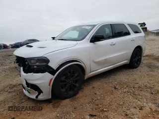 2022 Dodge Durango GT Plus with VIN 1C4RDHDG6NC203417, listed as a Copart auction lot 86397744 with 32,792 mi miles and Salvage Title. Bid and sale history available at DreamBid. Image 1.