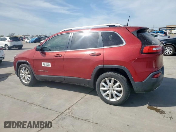 2016 Jeep Cherokee Limited with VIN 1C4PJLDB6GW157922, listed as a Copart auction lot 49172065 with 263,600 mi miles and Salvage Title. Bid and sale history available at carsss.com. Image 2.