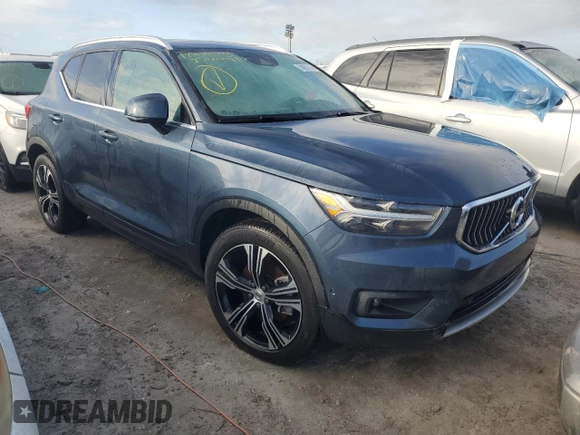2019 Volvo XC40 Inscription with VIN YV4AC2HL9K2095457, listed as a Copart auction lot 74897784 with 0 mi miles and Non Repairable. Bid and sale history available at carsss.com. Image 4.