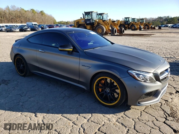 2017 Mercedes-Benz C 63 S AMG with VIN WDDWJ8HB7HF426987, listed as a Copart auction lot 87199724 with 20,412 mi miles and Clean Title. Bid and sale history available at carsss.com. Image 4.
