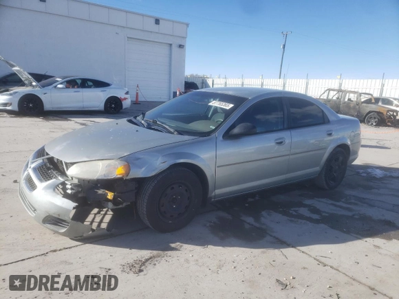 2006 Dodge Stratus SXT z VIN 1B3AL46T76N227963, wystawiony jako Copart lot #87765365 z przebiegiem 125 051 mil mil oraz Szkoda całkowita • Salvage title. Historia ofert i sprzedaży dostępna na DreamBid. Obrazek 1.