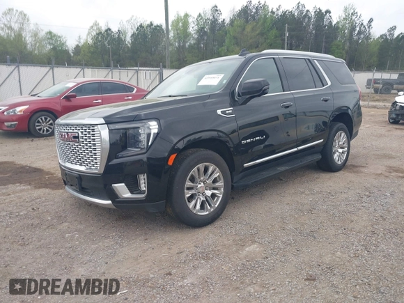 2024 GMC Yukon Denali with VIN 1GKS2DKL2RR215345, listed as a IAAI auction lot 41960031 with 40,147 mi miles. Bid and sale history available at carsss.com. Image 2.