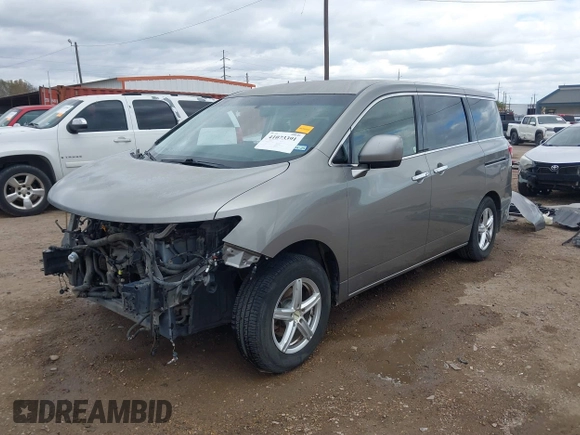 2013 Nissan Quest LE with VIN JN8AE2KP1D9067840, listed as a IAAI auction lot 41073391 with 219,804 mi miles. Bid and sale history available at carsss.com. Image 21.