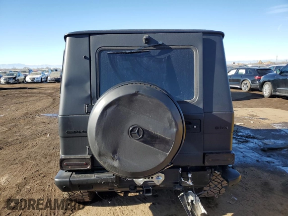 2018 Mercedes-Benz G 63 AMG with VIN WDCYC7DH3JX295584, listed as a Copart auction lot 82331254 with 46,921 mi miles and Salvage title. Bid and sale history available at DreamBid. Image 6.