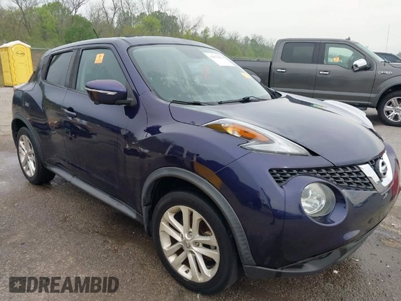 2016 Nissan Juke S with VIN JN8AF5MR2GT608737, listed as a IAAI auction lot 41876819 with 78,160 mi miles. Bid and sale history available at carsss.com. Image 1.