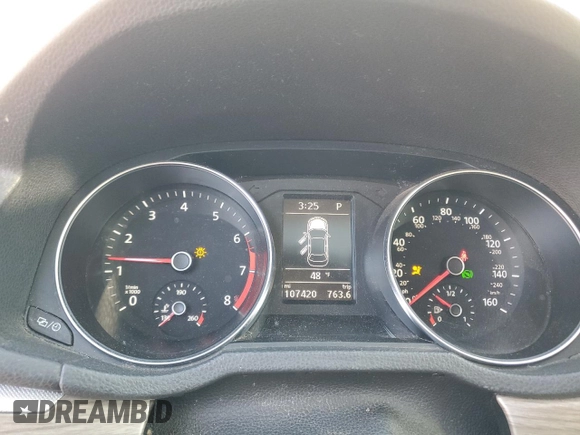 2016 Volkswagen Passat SE with VIN 1VWBT7A37GC013920, listed as a Copart auction lot 42335875 with 107,420 mi miles and Salvage title. Bid and sale history available at DreamBid. Image 9.