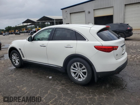 2013 Infiniti FX with VIN JN8CS1MWXDM173538, listed as a Copart auction lot 59340875 with 155,731 mi miles and Salvage title. Bid and sale history available at DreamBid. Image 2.