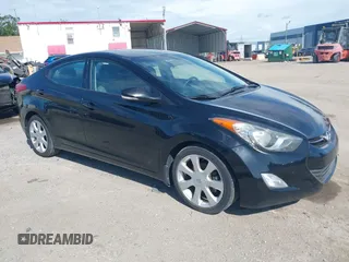 2013 Hyundai Elantra GLS with VIN 5NPDH4AE6DH311209, listed as a IAAI auction lot 42521446 with 93,445 mi miles and . Bid and sale history available at DreamBid. Image 1.