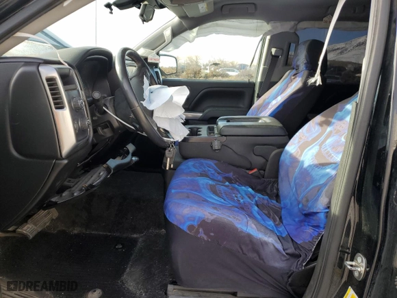 2018 Chevrolet Silverado 1500 LT with VIN 3GCUKRER9JG422014, listed as a Copart auction lot 46372425 with 103,833 mi miles and Salvage Title. Bid and sale history available at carsss.com. Image 7.