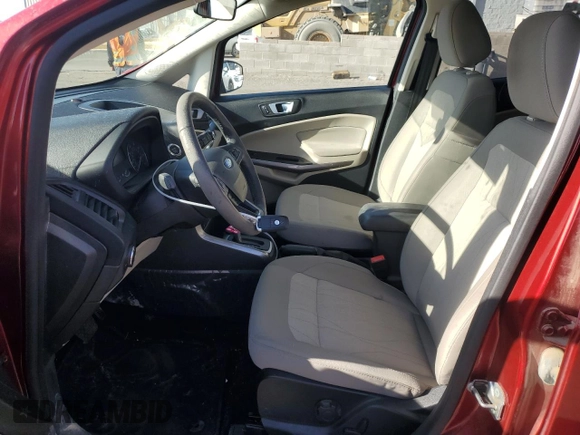 2019 Ford EcoSport SE with VIN MAJ3S2GE9KC261591, listed as a Copart auction lot 52776235 with 30,651 mi miles and Salvage title. Bid and sale history available at DreamBid. Image 7.