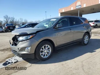 2019 Chevrolet Equinox LT with VIN 3GNAXKEV2KS503581, listed as a Copart auction lot 50721145 with 87,329 mi miles and Salvage Title. Bid and sale history available at DreamBid. Image 1.