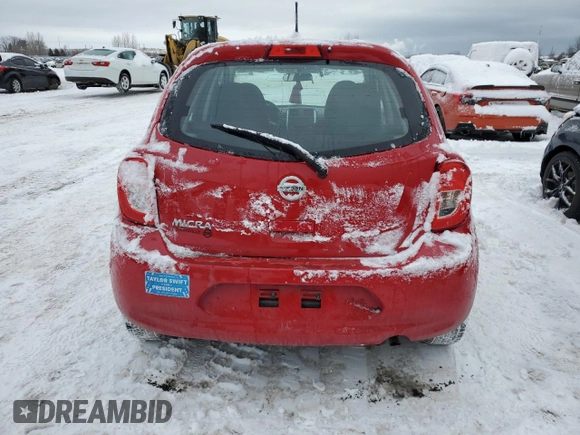 2017 Nissan Micra S z VIN 3N1CK3CP9HL236293, wystawiony jako Copart lot #43354275 z przebiegiem 87 983 mil mil oraz Szkody całkowita. Historia ofert i sprzedaży dostępna na DreamBid. Obrazek 6.