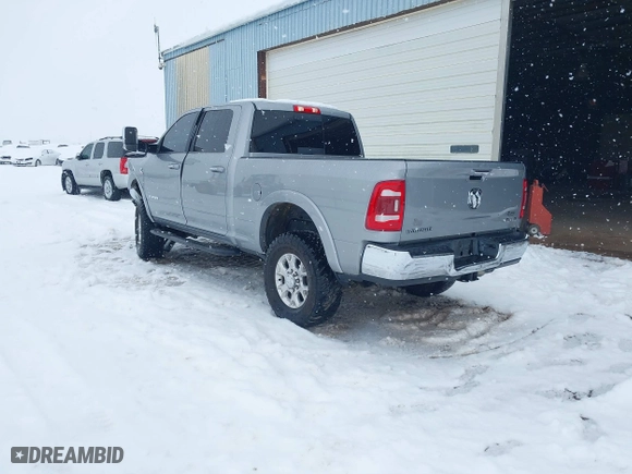 2022 Ram 2500 Laramie with VIN 3C6UR5FL6NG184134, listed as a IAAI auction lot 41228038 with 95,631 mi miles. Bid and sale history available at carsss.com. Image 3.