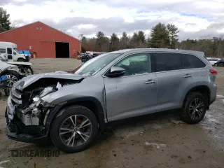 2019 Toyota Highlander Hybrid LE with VIN 5TDBGRFHXKS058784, listed as a Copart auction lot 39106543 with 213,618 mi miles and . Bid and sale history available at DreamBid. Image 1.