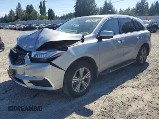 2019 Acura MDX with VIN 5J8YD4H33KL025278, listed as a Copart auction lot 63342955 with 65,085 mi miles and Salvage title. Bid and sale history available at DreamBid. Image 1.