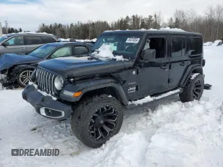 2020 Jeep Wrangler Unlimited Sahara with VIN 1C4HJXEN5LW175293, listed as a Copart auction lot 84474054 with Not provided miles and Clean title. Bid and sale history available at DreamBid. Image 1.