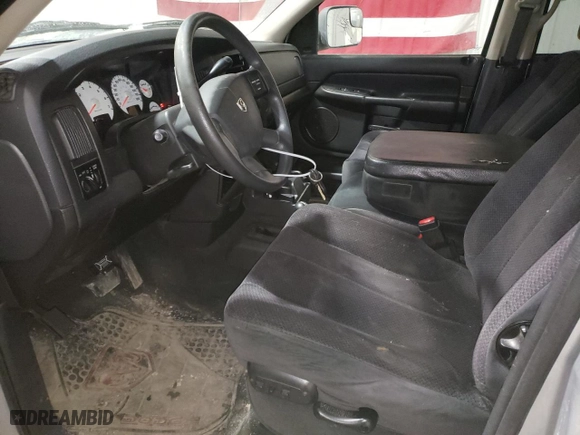 2005 Dodge Ram 1500 SLT with VIN 1D7HU18N75S196890, listed as a Copart auction lot 43687535 with 136,460 mi miles and Salvage Title. Bid and sale history available at carsss.com. Image 7.