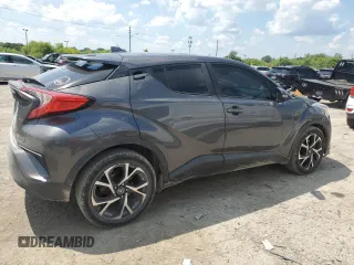 2018 Toyota C-HR XLE with VIN NMTKHMBX7JR025459, listed as a Copart auction lot 64579975 with 93,194 mi miles and Clean title. Bid and sale history available at DreamBid. Image 3.