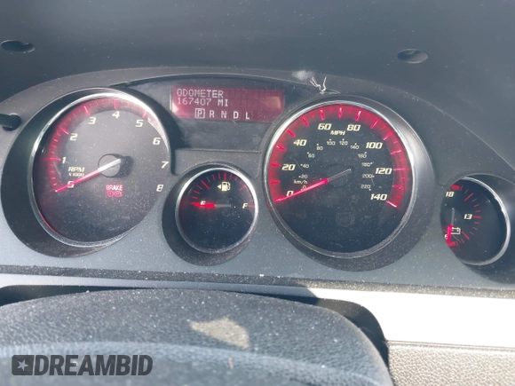 2012 GMC Acadia SLT1 with VIN 1GKKRRED0CJ326379, listed as a IAAI auction lot 41639433 with 167,407 mi miles. Bid and sale history available at carsss.com. Image 7.