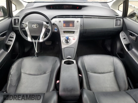 2013 Toyota Prius One with VIN JTDKN3DU2D5578523, listed as a Copart auction lot 63744665 with 275,407 mi miles and Salvage title. Bid and sale history available at DreamBid. Image 8.