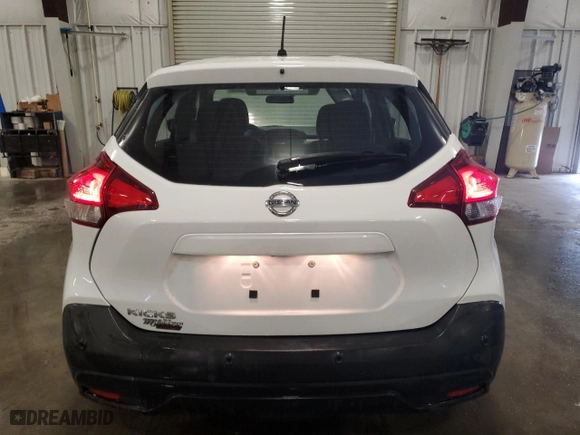 2020 Nissan Kicks S with VIN 3N1CP5BV4LL529363, listed as a Copart auction lot 49784545 with 76,405 mi miles and Salvage Title. Bid and sale history available at carsss.com. Image 6.