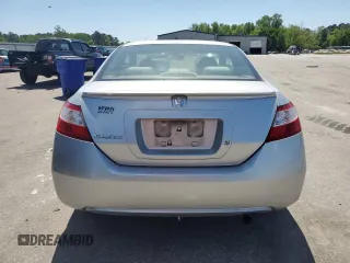 2008 Honda Civic Cpe LX with VIN 2HGFG12668H533850, listed as a Copart auction lot 53074755 with 106,093 mi miles and Salvage Title. Bid and sale history available at carsss.com. Image 6.