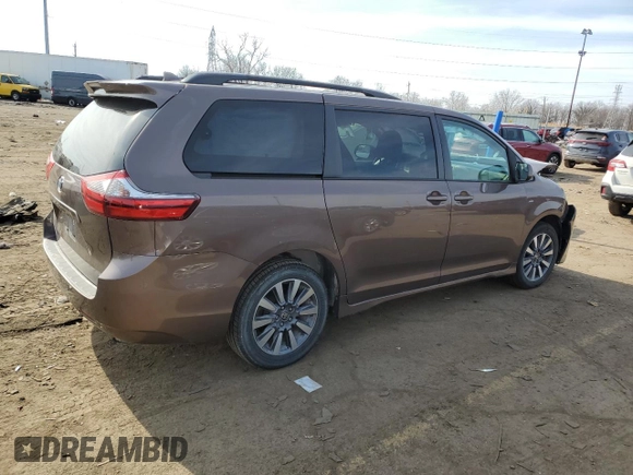2020 Toyota Sienna LE с VIN 5TDJZ3DCXLS244904, выставлен на аукционе Copart как лот 49232455 с пробегом 125 791 миль миль и На запчасти • Non repairable. История ставок и продаж доступна на DreamBid. Изображение 3.