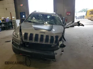 2014 Jeep Cherokee Trailhawk with VIN 1C4PJMBSXEW213981, listed as a Copart auction lot 60440495 with 136,612 mi miles and Salvage title. Bid and sale history available at DreamBid. Image 5.