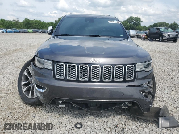 2017 Jeep Grand Cherokee Overland z VIN 1C4RJFCG1HC684826, wystawiony jako Copart lot #59971595 z przebiegiem 101 765 mil mil oraz Szkoda całkowita • Salvage title. Historia ofert i sprzedaży dostępna na DreamBid. Obrazek 5.