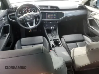 2022 Audi Q3 S line Premium with VIN WA1DECF38N1095344, listed as a Copart auction lot 43791725 with 16,261 mi miles and Salvage Title. Bid and sale history available at carsss.com. Image 8.