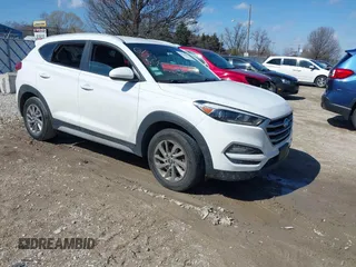 2017 Hyundai Tucson SE with VIN KM8J3CA48HU484045, listed as a IAAI auction lot 41865595 with 67,288 mi miles. Bid and sale history available at carsss.com. Image 1.