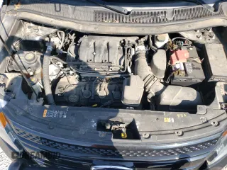 2015 Ford Utility Police Interceptor with VIN 1FM5K8ARXFGC68609, listed as a Copart auction lot 70472644 with 128,891 mi miles and Salvage Title. Bid and sale history available at carsss.com. Image 11.