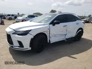 2023 Lexus RX with VIN 2T2BCMEA6PC005000, listed as a Copart auction lot 54004543 with 187 mi miles. Bid and sale history available at carsss.com. Image 1.
