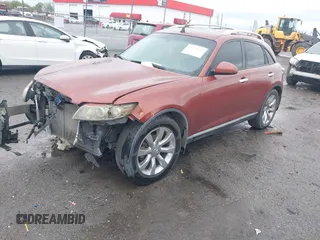 2006 Infiniti FX with VIN JNRAS08UX6X102718, listed as a IAAI auction lot 41913679 with 133,561 mi miles and . Bid and sale history available at DreamBid. Image 2.