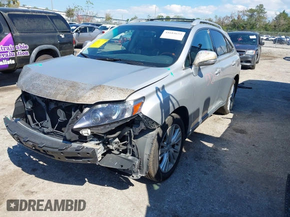 2010 Lexus RX 450h with VIN JTJBC1BAXA2031819, listed as a IAAI auction lot 41684652 with 103,060 mi miles and . Bid and sale history available at DreamBid. Image 2.