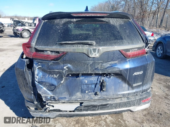 2020 Honda CR-V Touring with VIN 2HKRW2H9XLH605106, listed as a IAAI auction lot 41434008 with Not Provided miles and . Bid and sale history available at DreamBid. Image 16.