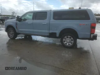 2024 Ford Super Duty F-250 SRW XL with VIN 1FT8W2BM5RED02980, listed as a Copart auction lot 49395015 with 37,462 mi miles and Salvage Title. Bid and sale history available at carsss.com. Image 2.