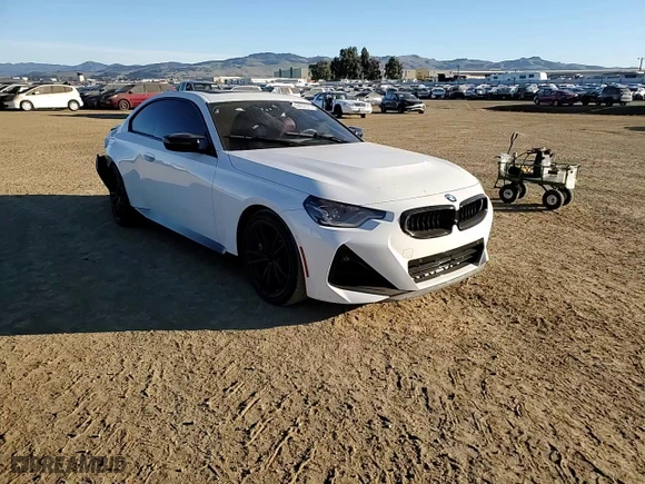 2023 BMW 2 Series M240i with VIN 3MW43CM0XP8C79023, listed as a Copart auction lot 89407375 with 12,065 mi miles and Salvage Title. Bid and sale history available at carsss.com. Image 11.
