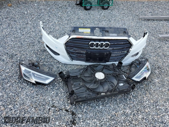 2018 Audi A3 Sedan Premium with VIN WAUAUGFF4J1018572, listed as a Copart auction lot 67382303 with 56,356 mi miles. Bid and sale history available at carsss.com. Image 12.