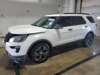 2018 Ford Explorer Sport с VIN 1FM5K8GT1JGC46235, выставлен на аукционе Copart как лот 55940205 с пробегом 167 357 миль миль и Списание • Salvage title. История ставок и продаж доступна на DreamBid. Изображение 1.