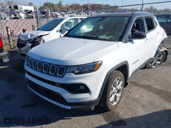 2022 Jeep Compass High Altitude with VIN 3C4NJDCB5NT141390, listed as a IAAI auction lot 40650251 with 28,868 mi miles and . Bid and sale history available at DreamBid. Image 17.