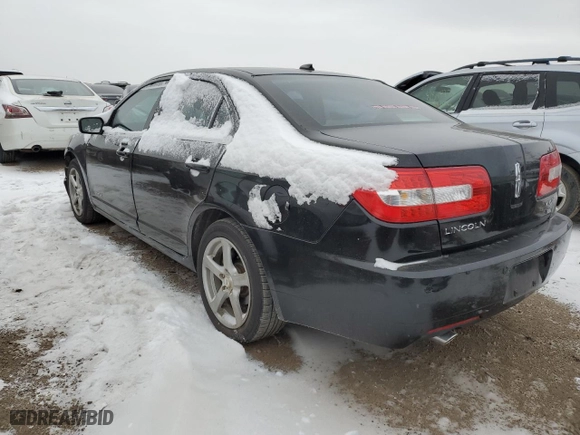 2008 Lincoln MKZ with VIN 3LNHM28T38R640535, listed as a Copart auction lot 41911055 with 142,889 mi miles and Salvage Title. Bid and sale history available at carsss.com. Image 2.