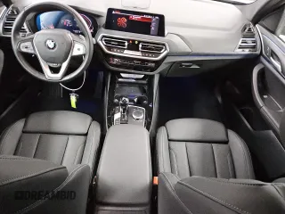 2024 BMW X3 sDrive30i with VIN 5UX43DP03R9W14974, listed as a Copart auction lot 49742925 with 21,256 mi miles and Clean Title. Bid and sale history available at DreamBid. Image 8.