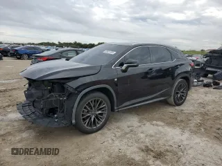 2016 Lexus RX 350 F Sport with VIN 2T2BZMCA7GC041473, listed as a Copart auction lot 88651085 with 146,915 mi miles and Salvage Title. Bid and sale history available at carsss.com. Image 1.