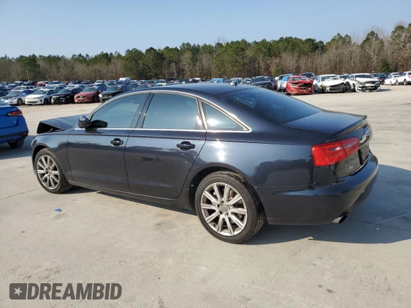 2015 Audi A6 2.0T Premium with VIN WAUCFAFC5FN008445, listed as a Copart auction lot 44324535 with 130,515 mi miles and Salvage Title. Bid and sale history available at carsss.com. Image 2.