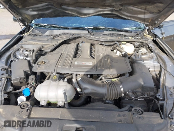2022 Ford Mustang GT with VIN 1FA6P8CF2N5131421, listed as a IAAI auction lot 42047492 with 21,376 mi miles and . Bid and sale history available at DreamBid. Image 10.