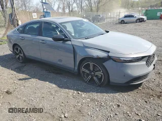 2024 Honda Accord Sport с VIN 1HGCY2F54RA087558, выставлен на аукционе Copart как лот 54376625 с пробегом 6 191 миль миль и Списание • Salvage title. История ставок и продаж доступна на DreamBid. Изображение 4.