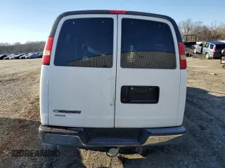 2009 Chevrolet Express Passenger with VIN 1GAHG35K991183568, listed as a Copart auction lot 87811625 with Not provided miles and Salvage title. Bid and sale history available at DreamBid. Image 6.