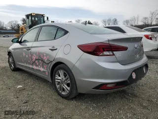 2020 Hyundai Elantra SEL with VIN 5NPD84LF4LH569474, listed as a Copart auction lot 48206075 with 105,436 mi miles and Salvage Title. Bid and sale history available at carsss.com. Image 2.